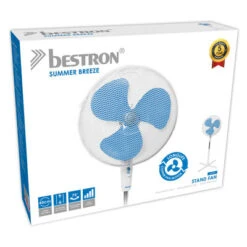 Bestron Stand Ventilator 45 Cm 45 W Wit ASV45W -Bestron image 6 410022