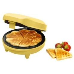 Bestron Wafelijzer ASW217V 700 W Vanillekleurig -Bestron image 6 440241