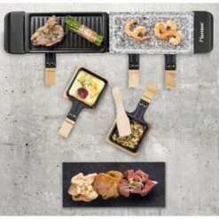 Bestron Gourmetstel ARG200BW 650 W Hout Zwart -Bestron image 6 440281