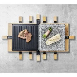 Bestron Gourmetstel ARG300BW 1500 W XL Hout Zwart -Bestron image 6 440282