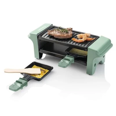 Bestron Gourmetstel AGR102G 350 W Zwart En Groen 8 Bestron Gourmetstel AGR102G 350 W Zwart En Groen - Afbeelding 6