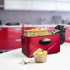 Bestron Friteuse Met Koude Zone AF357R 2000 W 3,5 L Rood -Bestron image 6 441211