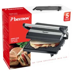 Bestron Panini Grill 700 W Zwart APM123Z -Bestron image 7 422059