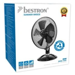 Bestron Tafelventilator ADF30DZ 35 Cm Zwart -Bestron image 7 433671