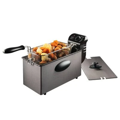 Bestron Friteuse Met Koude Zone AF357A 2000 W 3,5 L Antracietkleurig 9 Bestron Friteuse Met Koude Zone AF357A 2000 W 3,5 L Antracietkleurig - Afbeelding 7