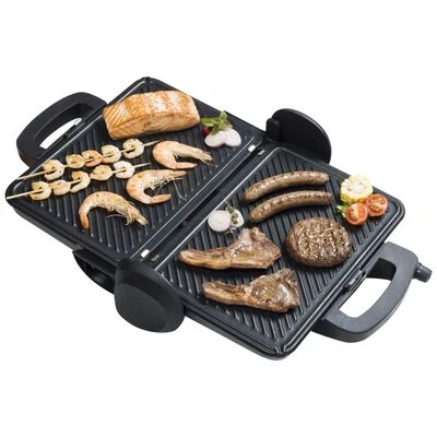 Bestron Contactgrill Viva Italia ACG380 1800 W 31x22 Cm Grijs 11 Bestron Contactgrill Viva Italia ACG380 1800 W 31x22 Cm Grijs - Afbeelding 9