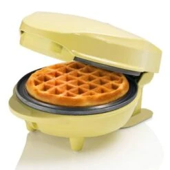 Bestron Miniwafelijzer AMW500V 550 W Geel -Bestron image 9 440245