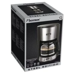 Bestron Koffiezetapparaat ACM800STE 1000 W 1,5 L Roestvrij Staal -Bestron image 9 440274