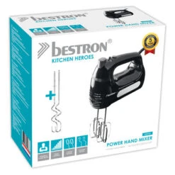 Bestron Handmixer Kitchen Heroes AHM300Z 300 W Zwart 19 Bestron Handmixer Kitchen Heroes AHM300Z 300 W Zwart -Bestron image 9 440287